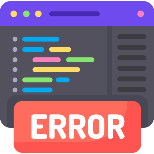 showing error